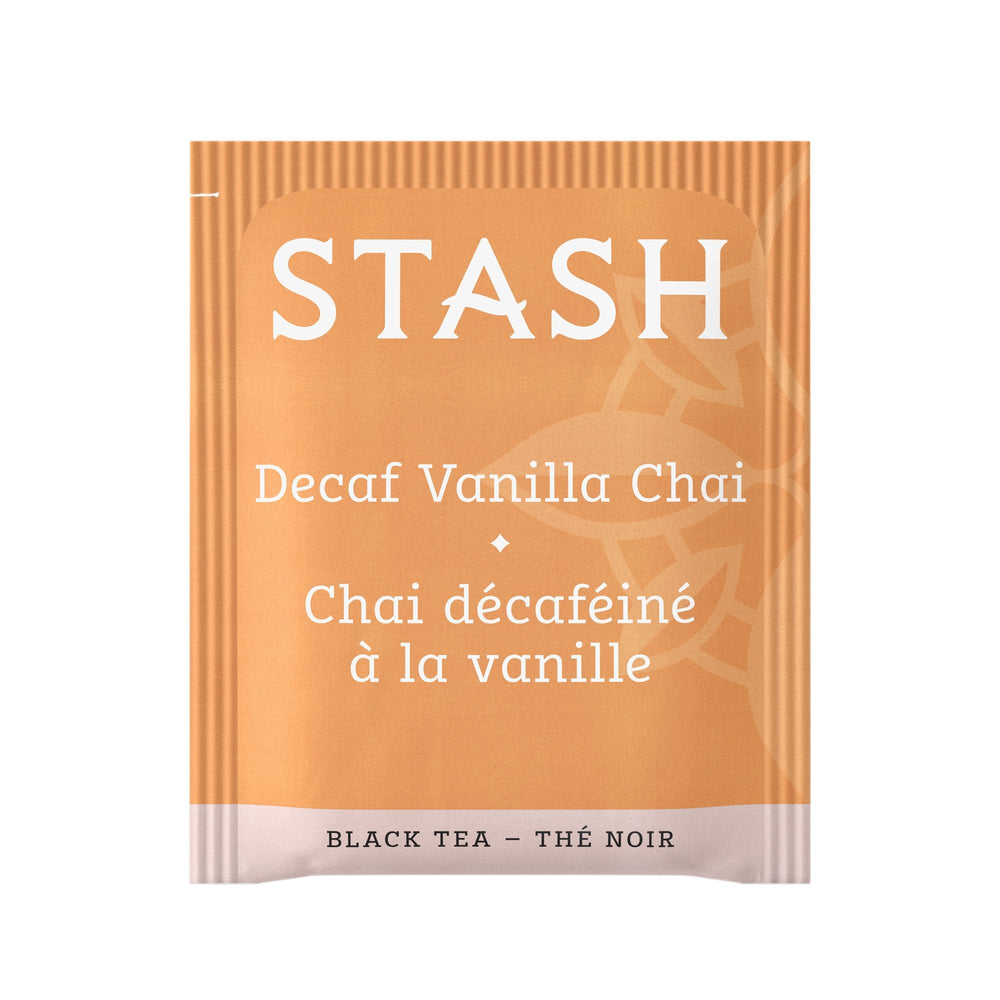 Stash foil-wrapped tea bag out of the box preserving freshness and aroma