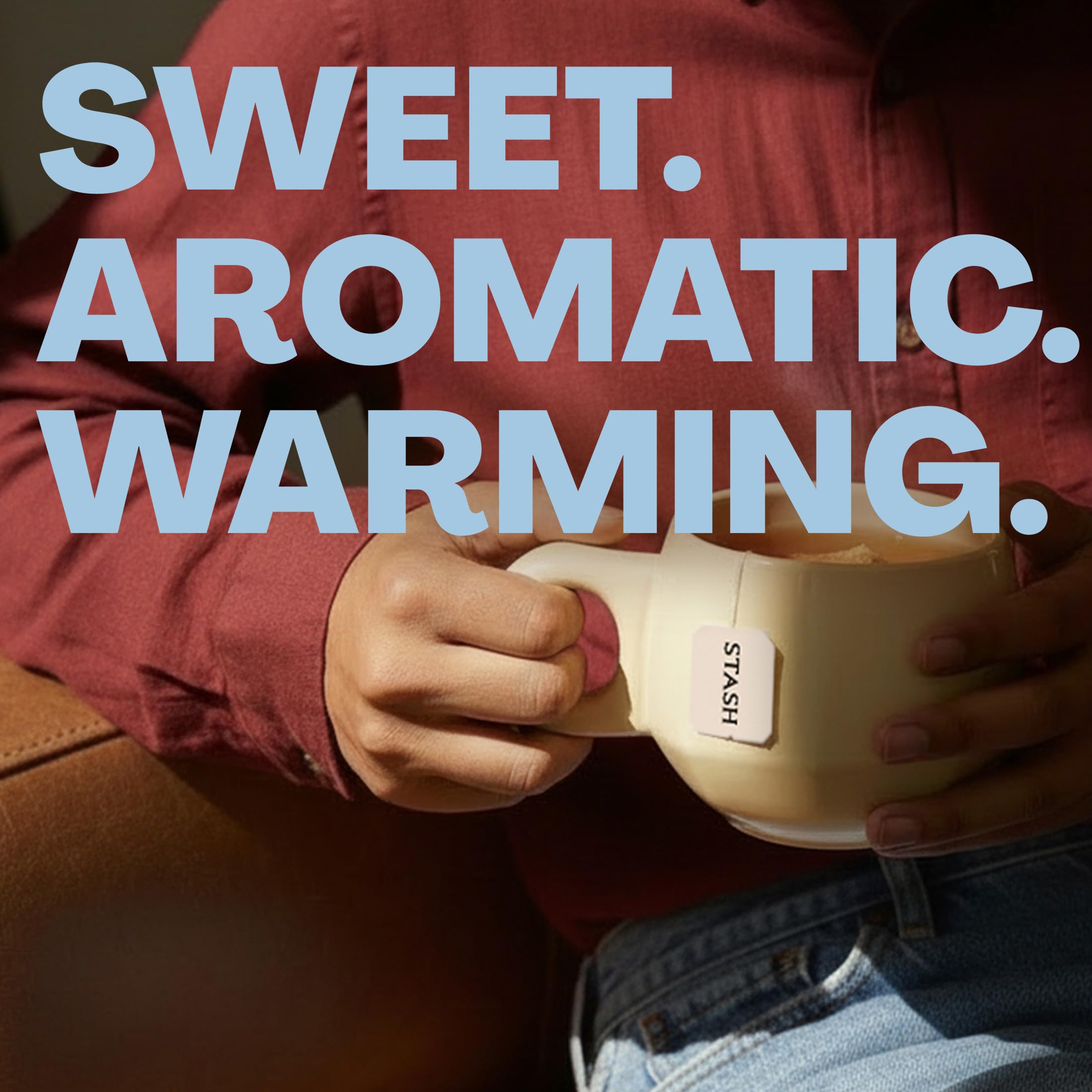Tall glass of iced Stash Licorice Spice showing refreshing cold-serving option