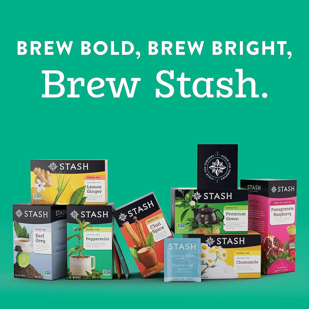 Stash peppermint leaves ingredient shot highlighting refreshing cooling benefit