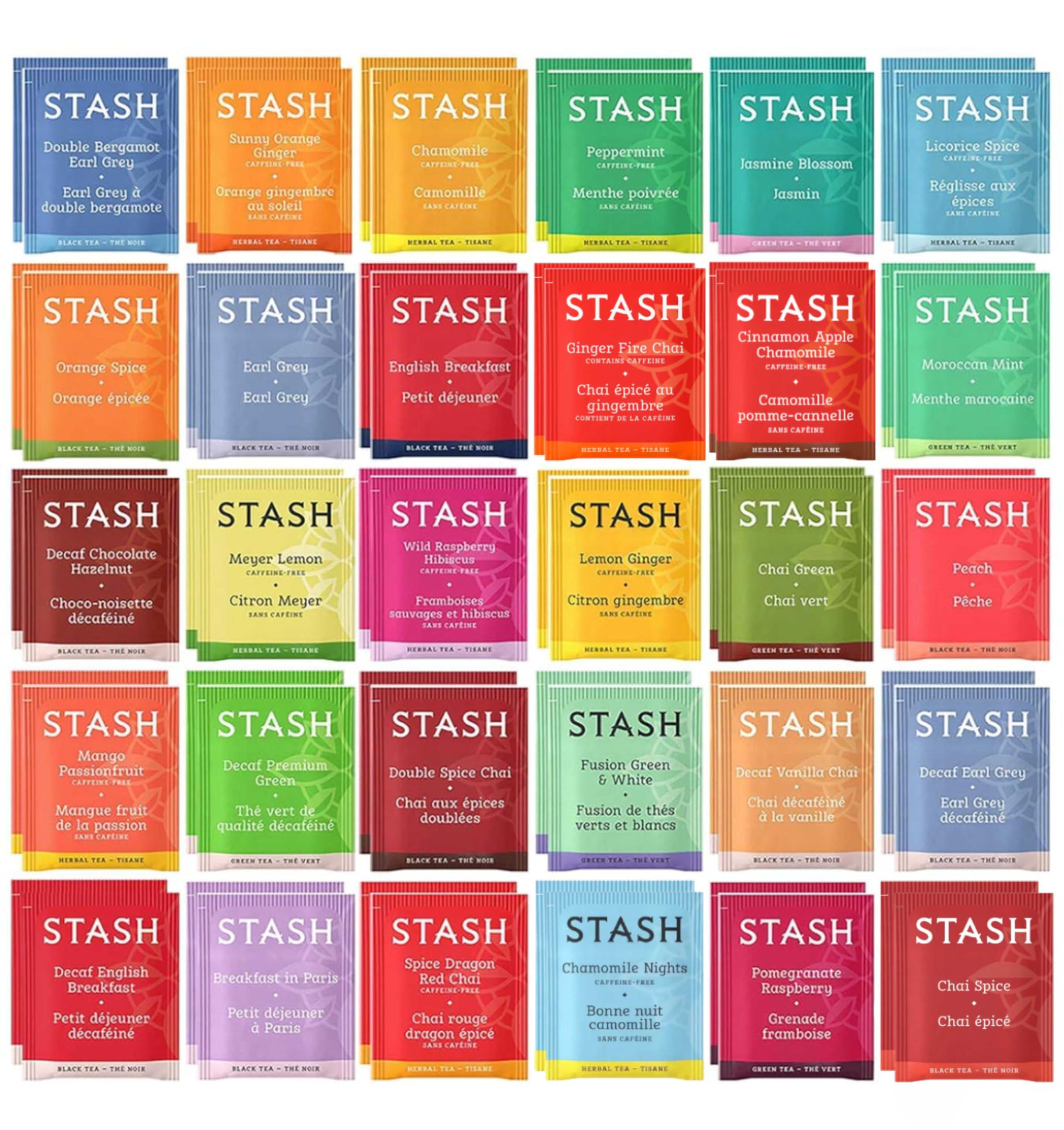 Stash front packaging showing sampler box and recyclable design benefits