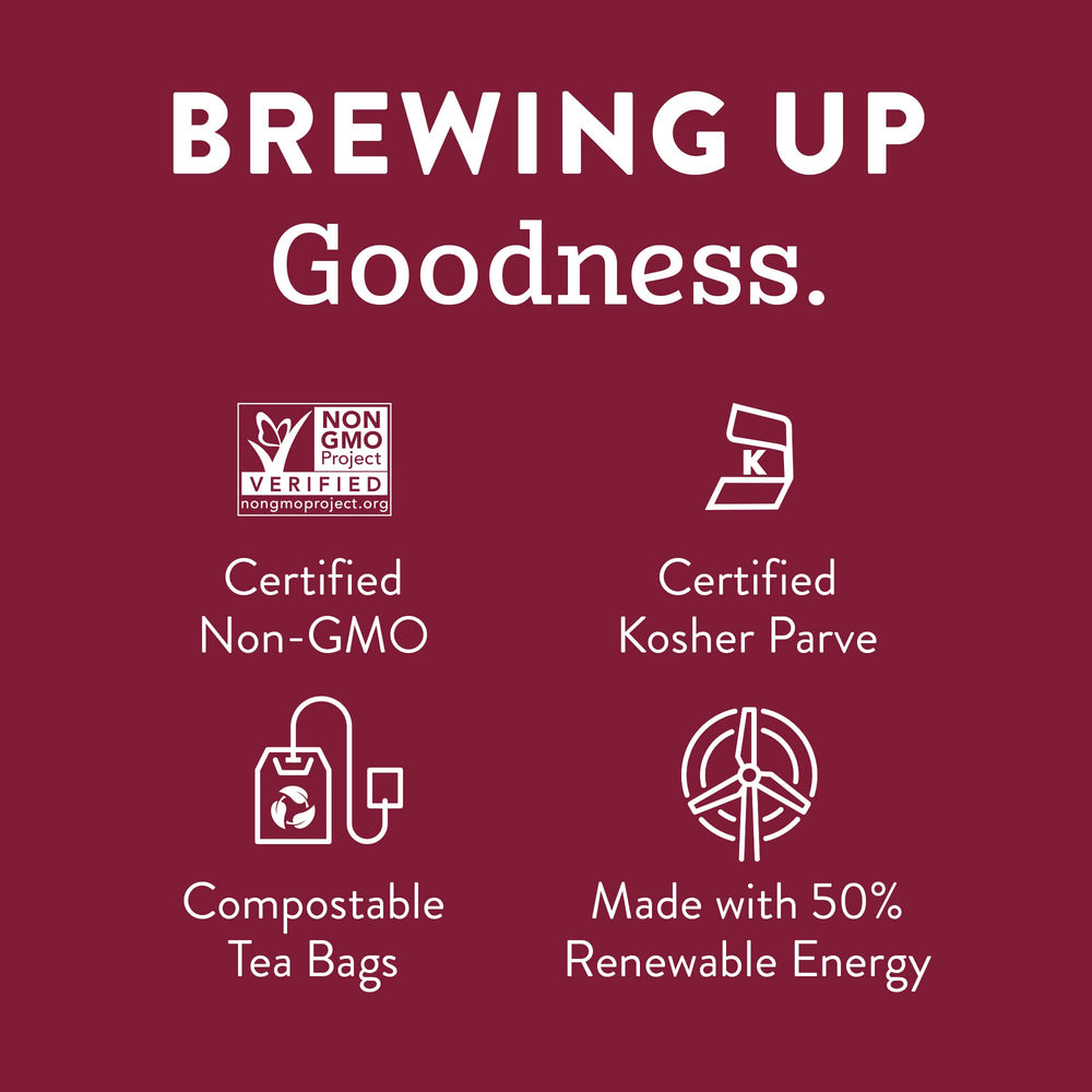 Stash single tea bag unwrapped with tag displayed for easy brewing and portability
