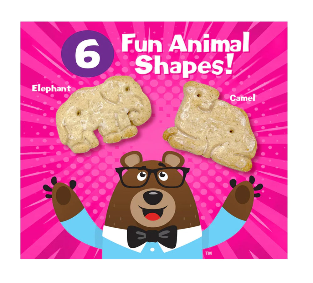 Stauffer's crushed cookies used as a crunchy topping for yogurt