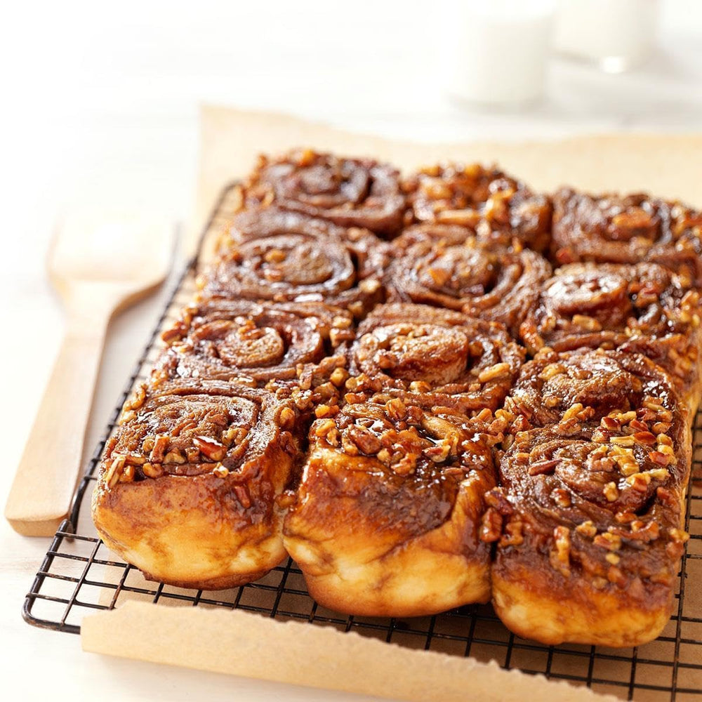 STEEN'S syrup drizzled over pancakes illustrating flavor boost for breakfast