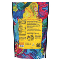 STELLAR SNACKS resealable zip close-up highlighting freshness and convenience