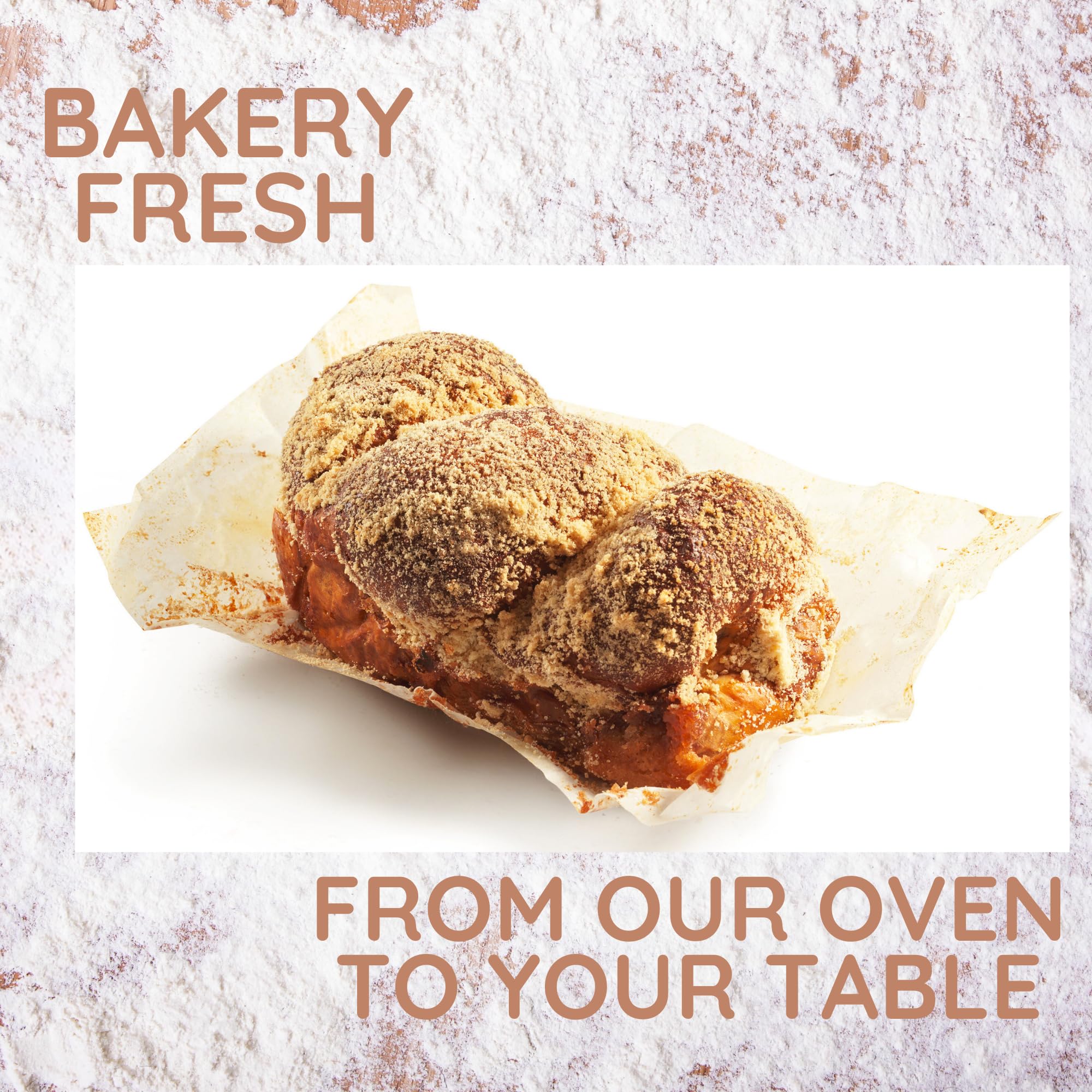 Stern's Bakery detailed cinnamon swirl filling highlighting texture and spice