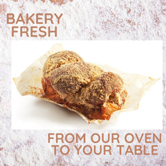 Stern's Bakery detailed cinnamon swirl filling highlighting texture and spice