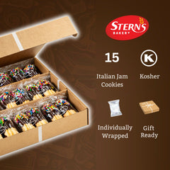 Stern’s Bakery individually wrapped cookies close-up highlighting hygiene and convenience