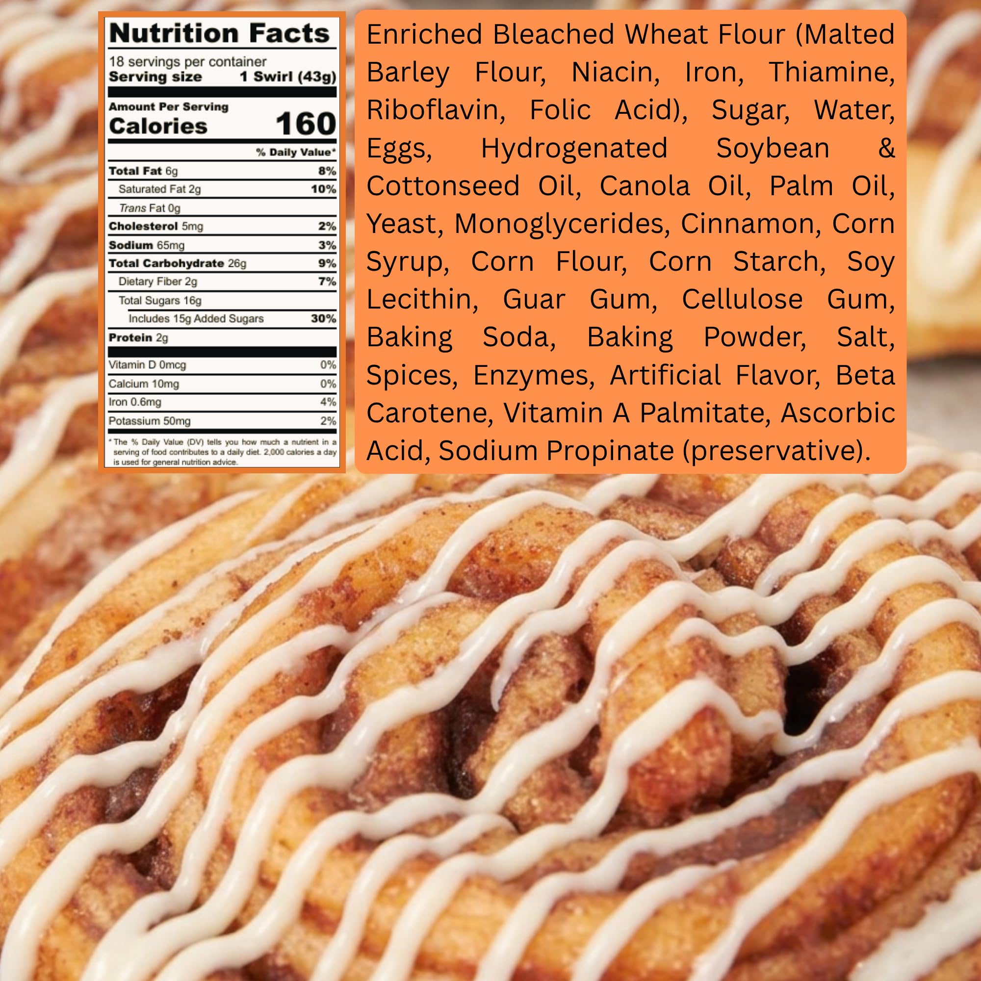 Hand holding a Stern's Bakery roll to show size and easy portioning benefit