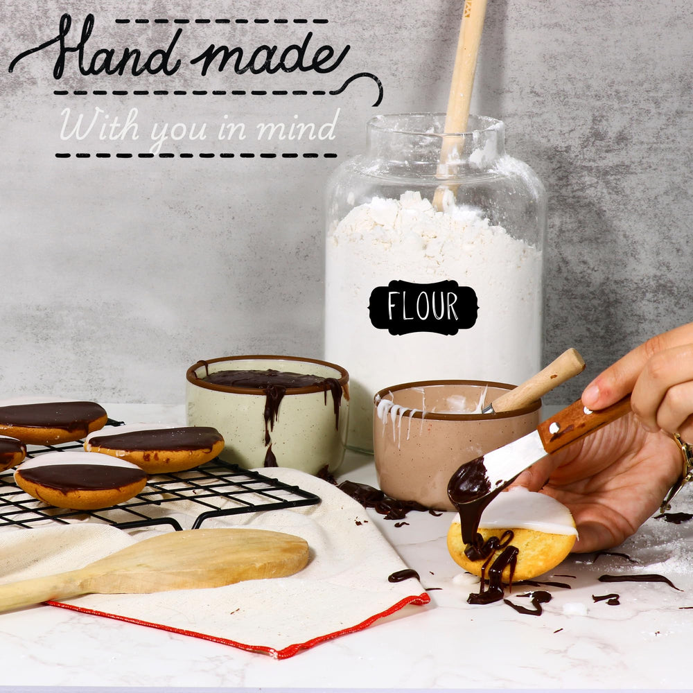 Stern's Bakery cookie held in hand illustrating easy grab-and-go snack and portion control