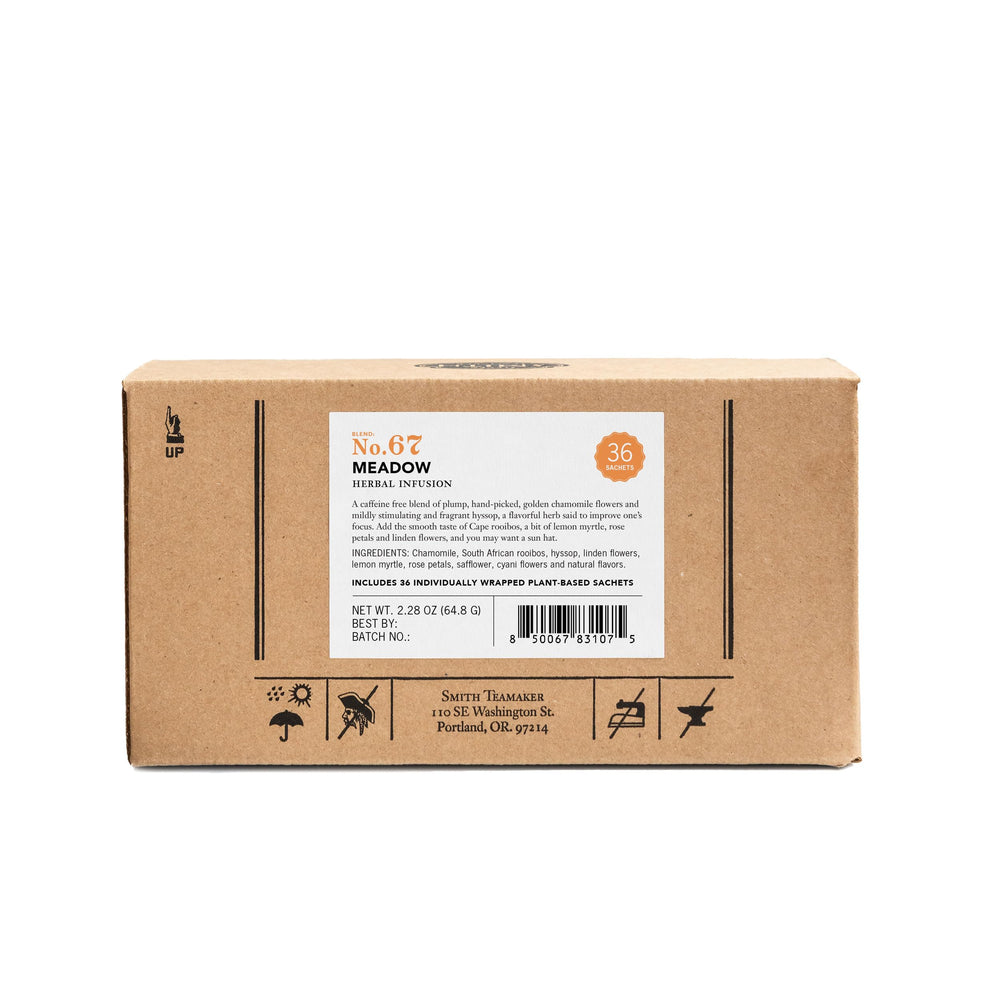 STEVEN SMITH TEAMAKER single herbal sachet close-up highlighting convenience