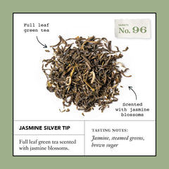 STEVEN SMITH TEAMAKER dry leaves with jasmine buds showing full-leaf quality