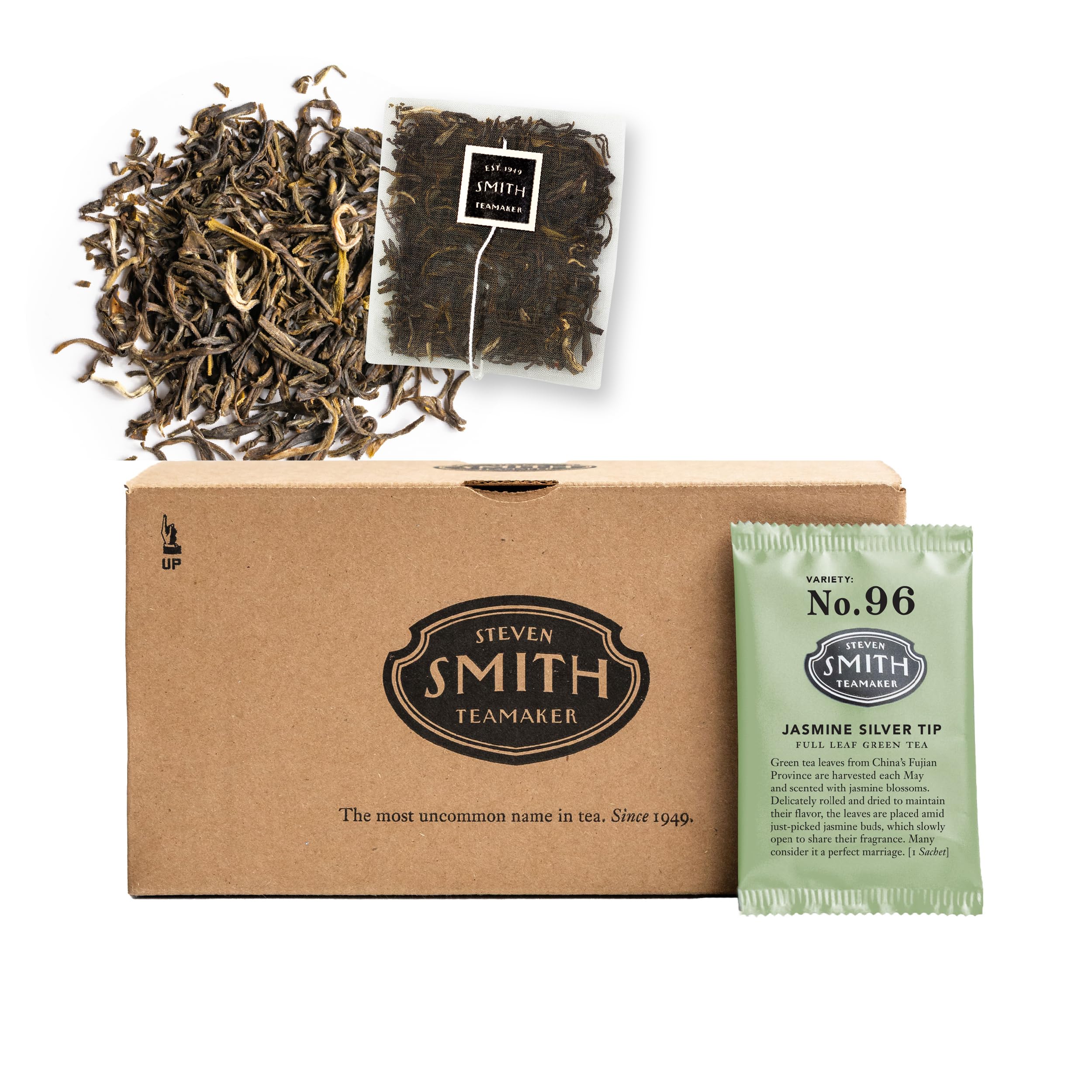 STEVEN SMITH TEAMAKER front packaging showing 36 sachets and brand