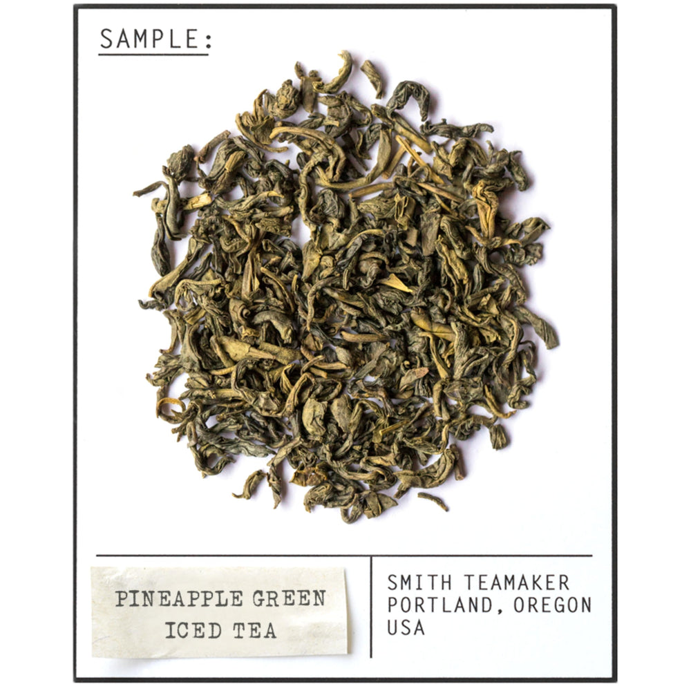 STEVEN SMITH TEAMAKER compostable sachet close-up showing plant-based material and easy brewing