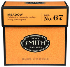 STEVEN SMITH TEAMAKER sachet steeping in cup highlighting easy-brew convenience