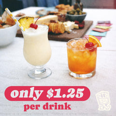 Stir Sessions Pina Colada pouring close-up showing creamy texture and tropical taste