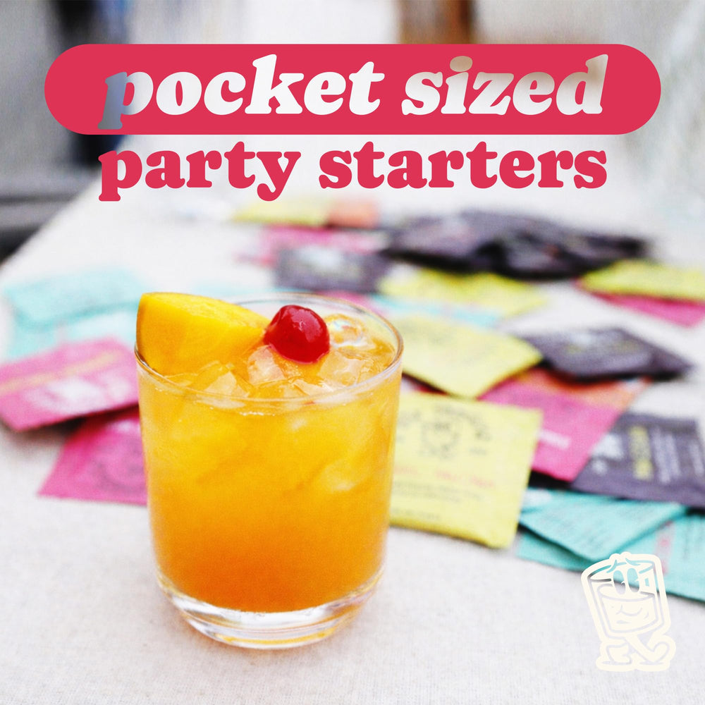 Stir Sessions Raspberry Lemonade mocktail held outdoors showing refreshing alcohol-free option