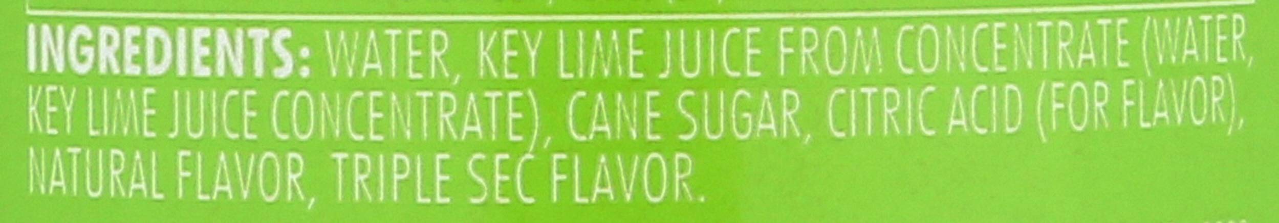 Stirrings ingredient close-up highlights natural citrus and cane sugar benefit