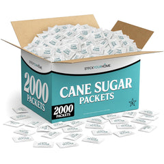 Stock Your Home front box display showing 2000-count and branding convenience