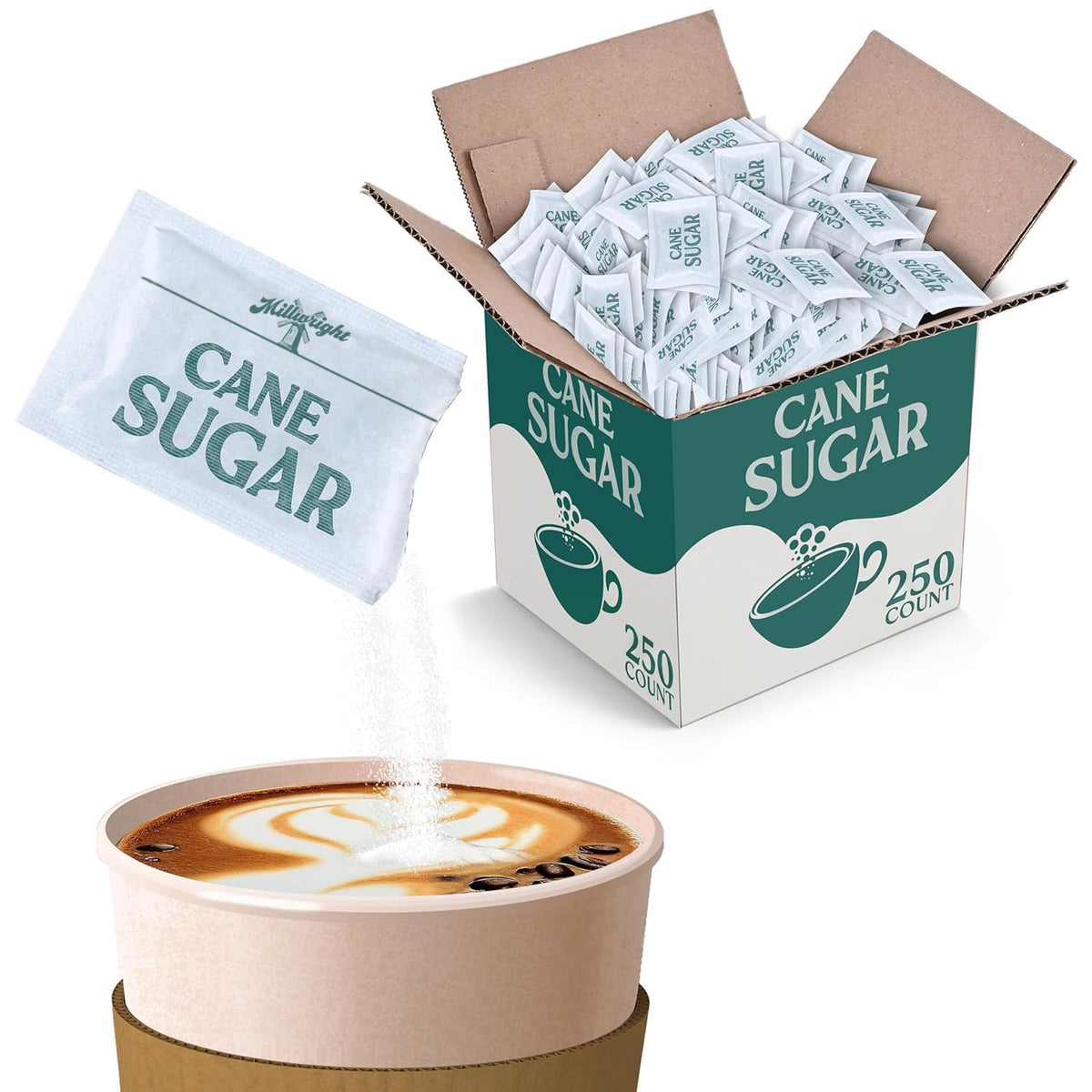 Stock Your Home front box showing 250-count pack and clear branding for easy stocking