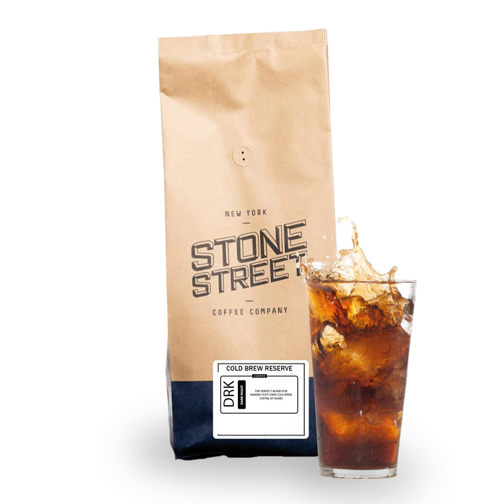 Stone Street front packaging showing 2 lb bag and label for freshness