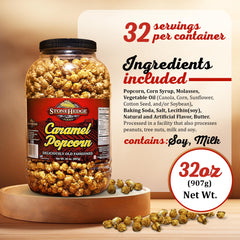 Stonehedge Farms close-up of caramel coating highlighting crunchy texture and sweet flavor