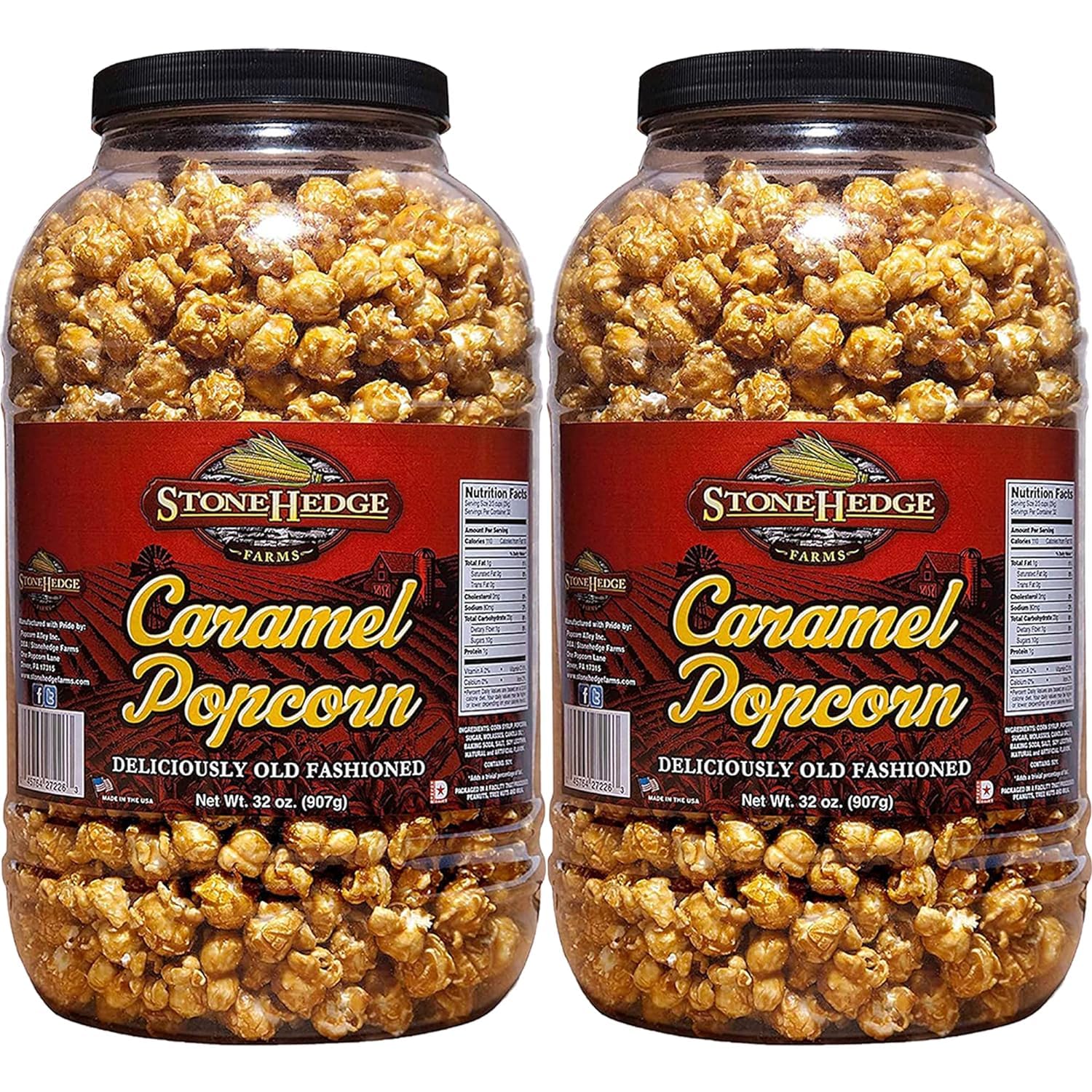Stonehedge Farms front packaging showing two 32 oz tubs for gifting convenience