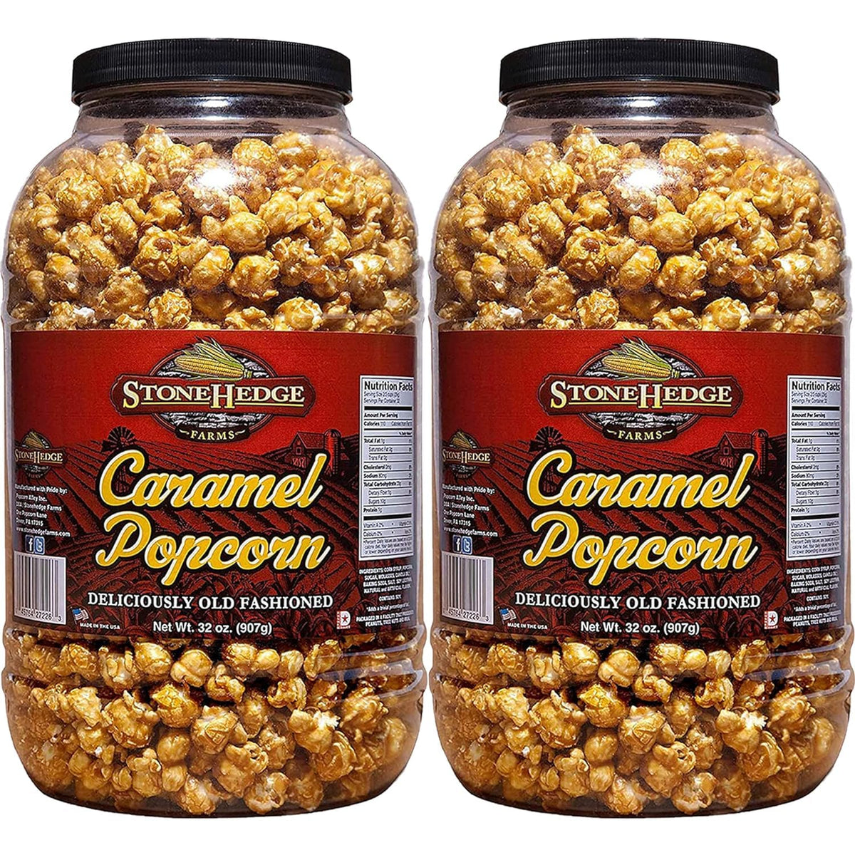 Stonehedge Farms front packaging showing two 32 oz tubs for gifting convenience