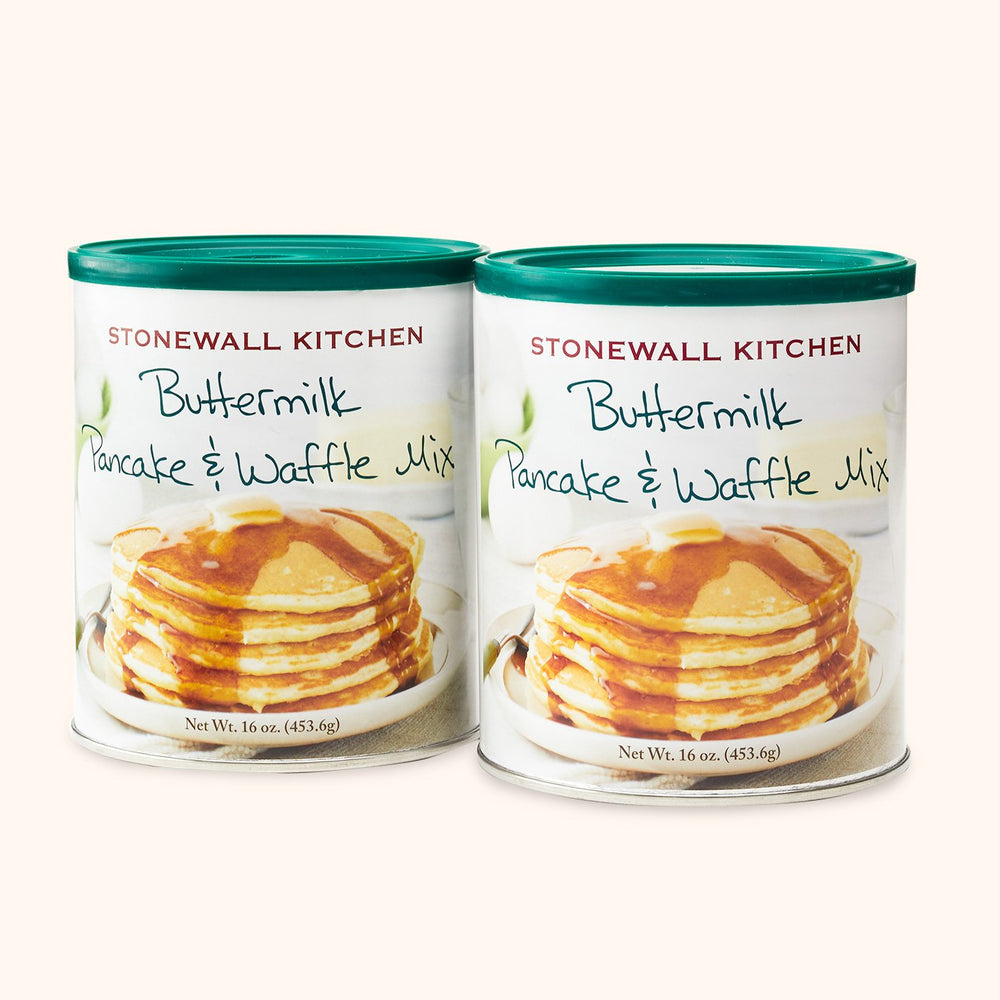 Stonewall Kitchen front packaging showing two-box pack and label benefits