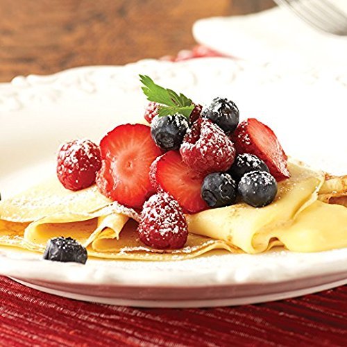 Stonewall Kitchen crepe filled with strawberries demonstrating fresh fruit pairing and visual appeal