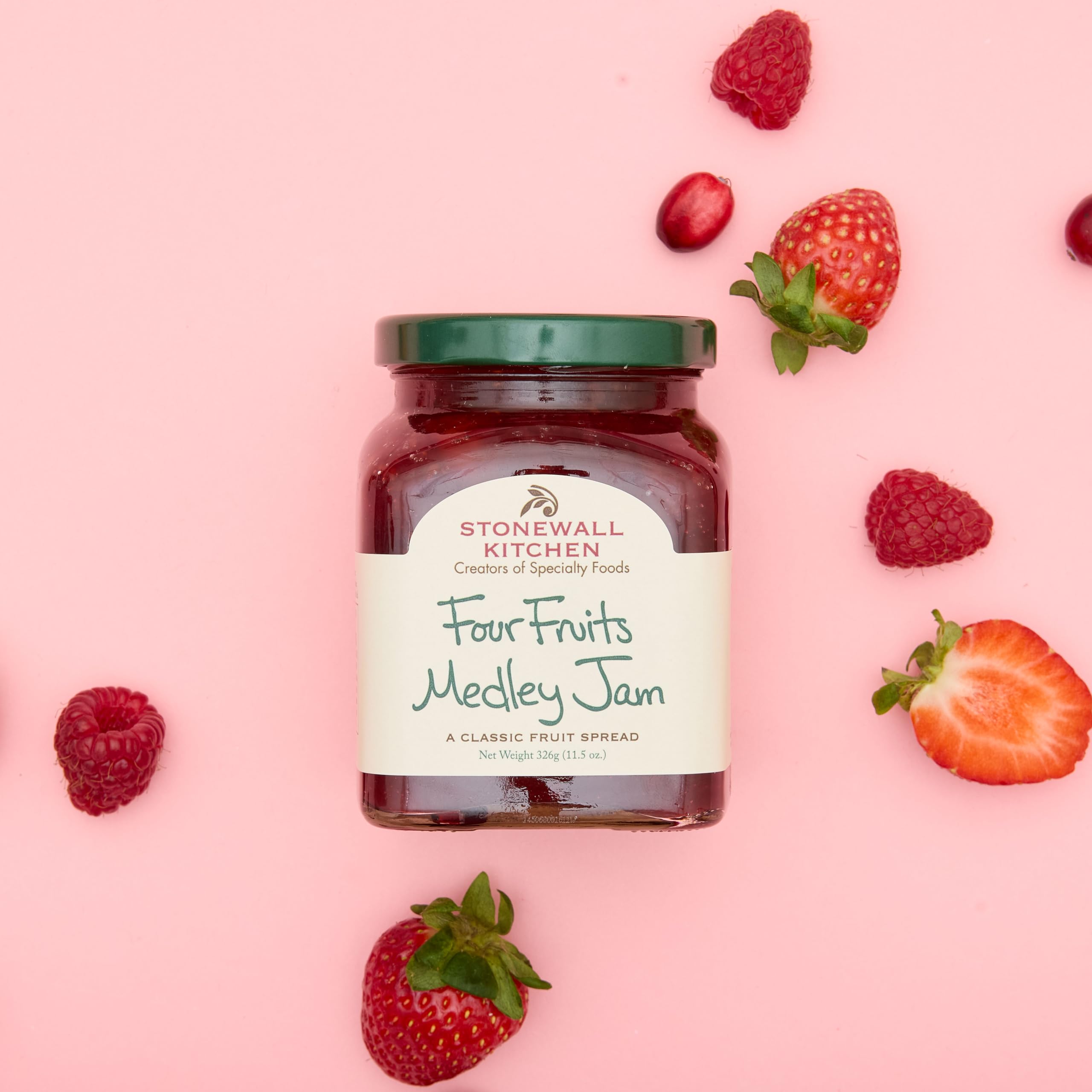 Stonewall Kitchen jam spread on toast in breakfast scene showing easy everyday use
