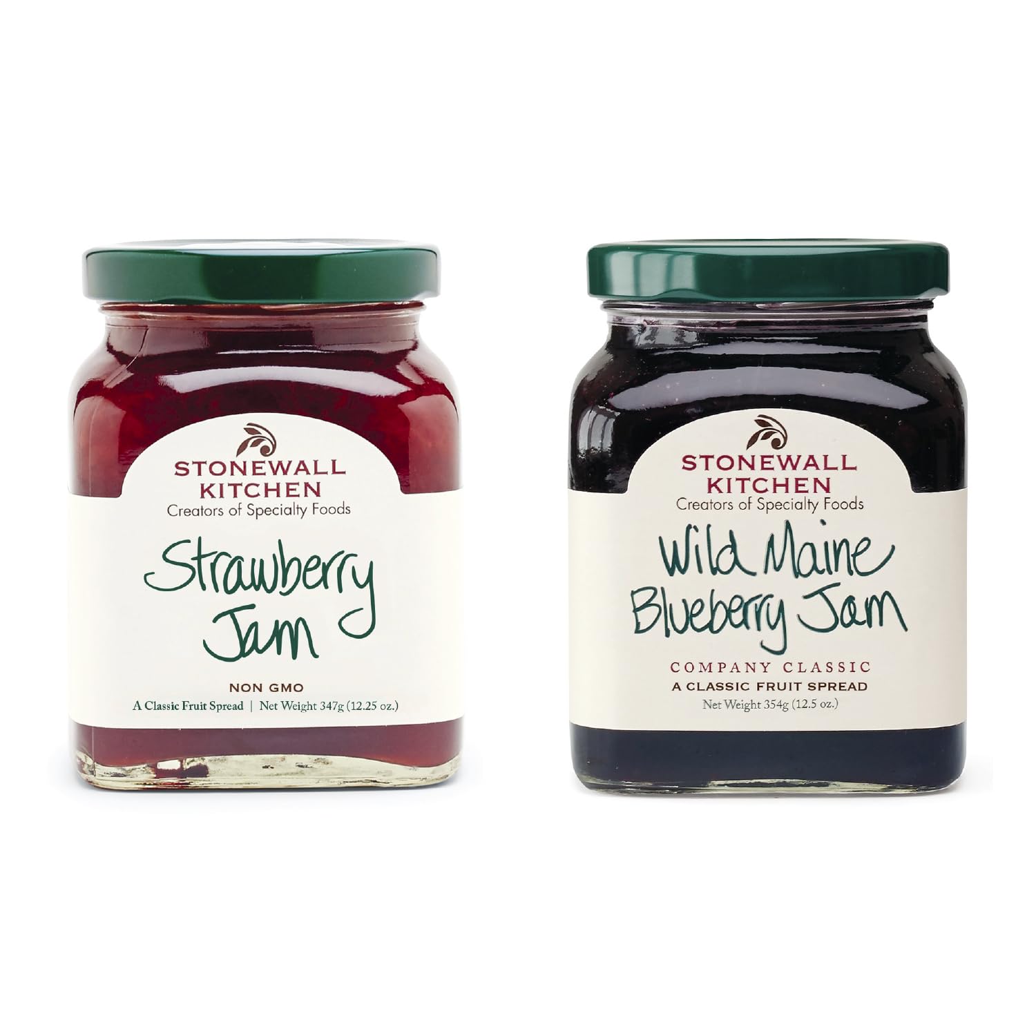 Stonewall Kitchen front packaging showing the classic jam duo and gift appeal