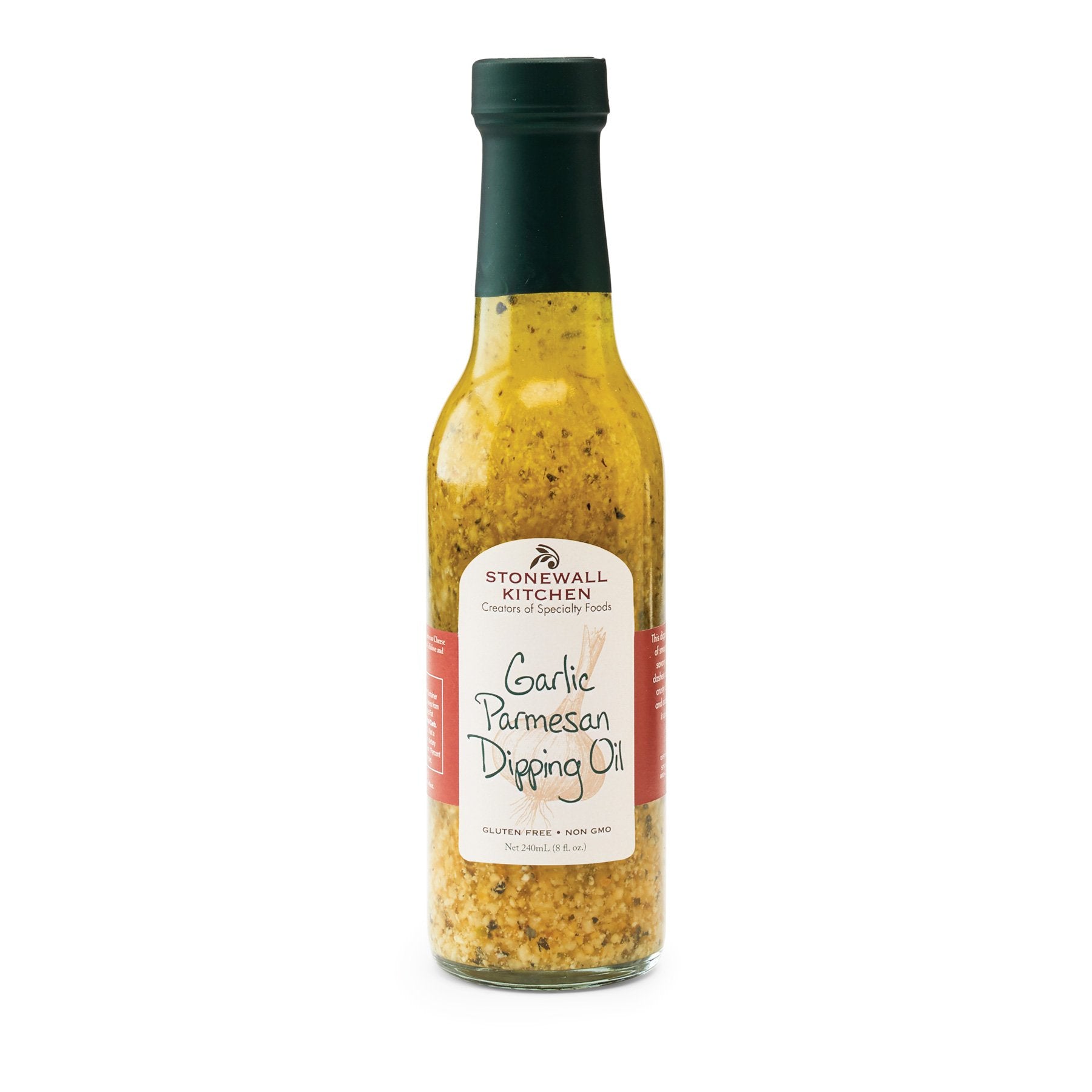 Stonewall Kitchen front packaging shows label and 8 oz bottle, enhances pantry appeal