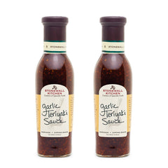 Stonewall Kitchen front packaging showing two 11-ounce bottles and label benefit