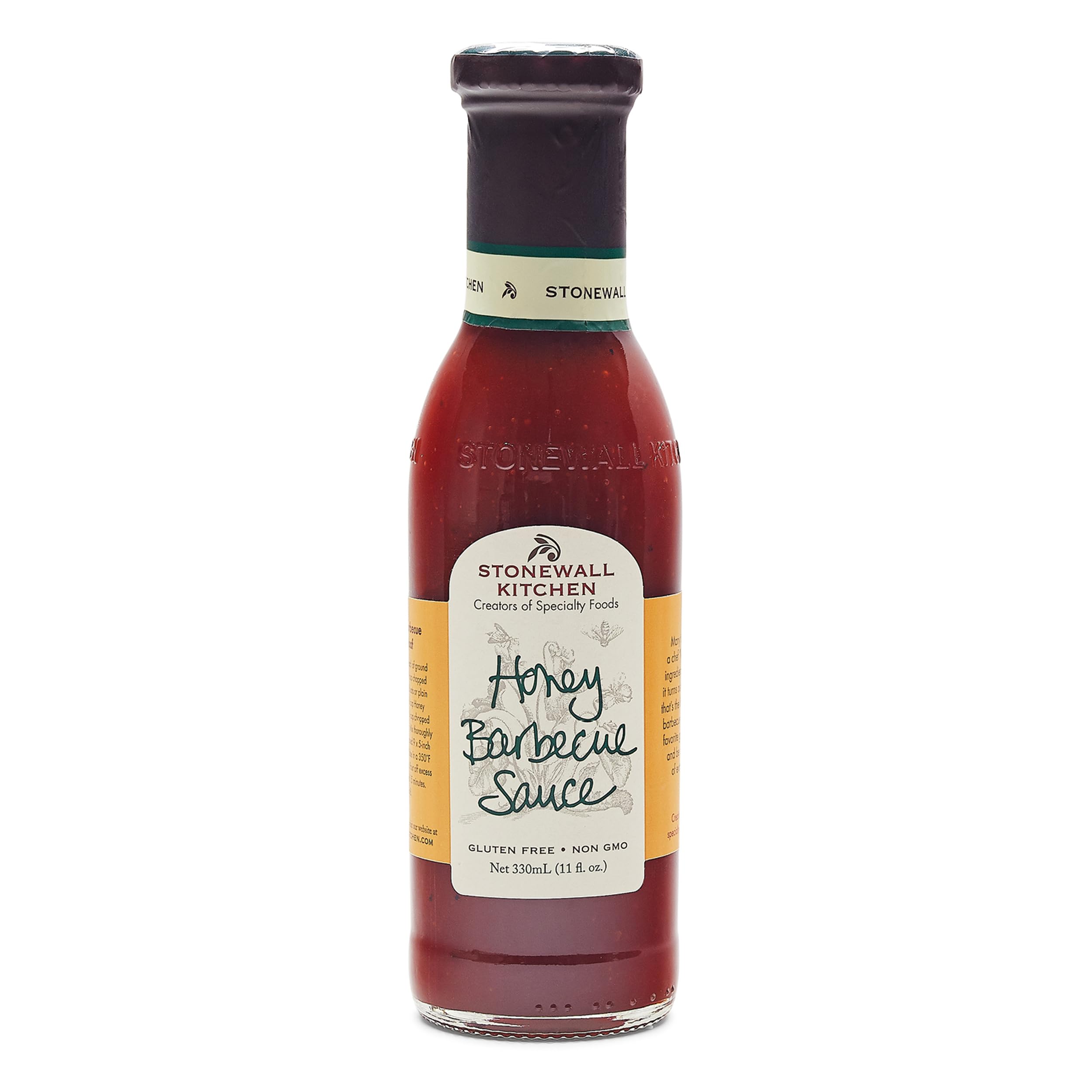 Stonewall Kitchen front label showing sauce and brand for easy identification