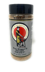Strawberry's Steak Shake front bottle showing label and 16 oz size, convenient seasoning