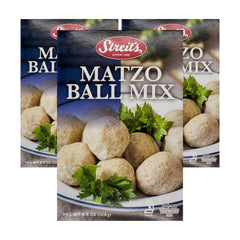 Streit's front packaging showing three boxes and convenience