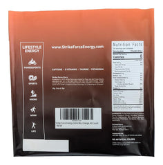 Strike Force open packet close-up pouring liquid for fast, no-mess mixing