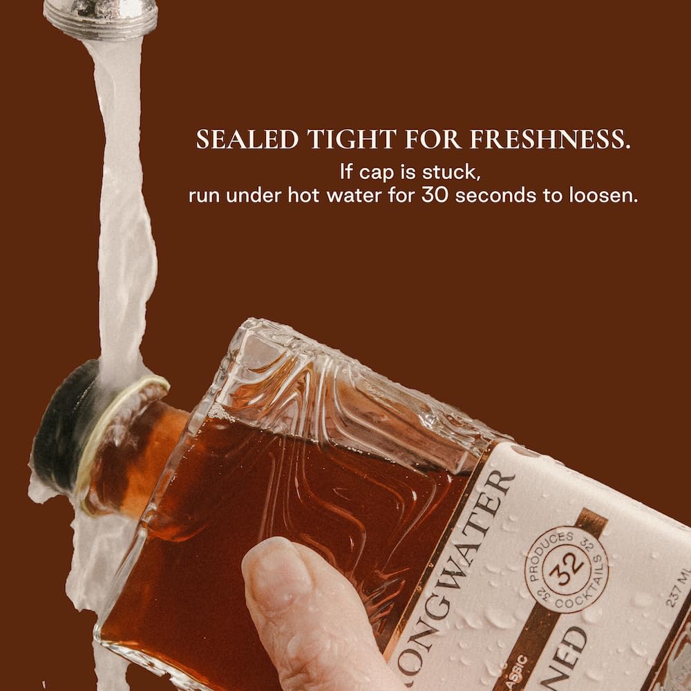 Strongwater mixed Old Fashioned with bourbon glass showcasing balanced flavor