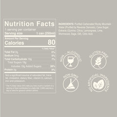 Strongwater tonic poured in gin and tonic glass showing balanced aroma and garnish