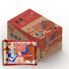 Stroop Club close-up of caramel center highlighting gooey texture and indulgent flavor