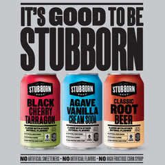 Stubborn Soda Classic Root Beer close-up foam and bubbles highlighting rich aroma and carbonation