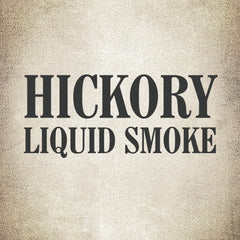 Close-up of Stubb's label text highlighting hickory flavor benefits