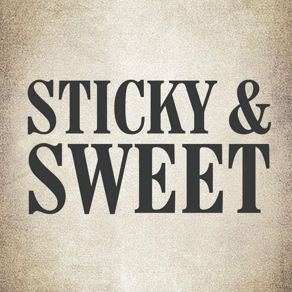 Burger topped with Stubb's sticky sweet sauce delivering bold flavor