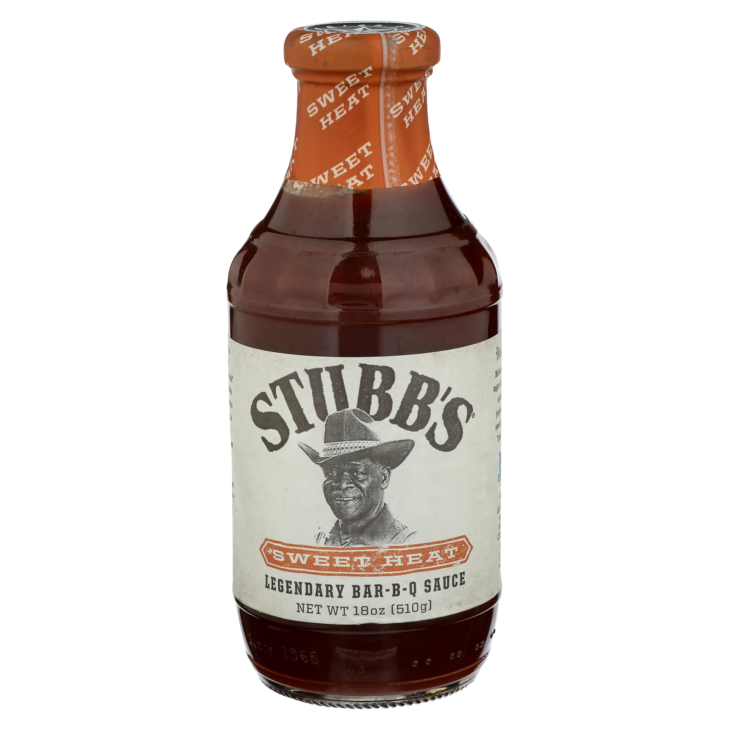 Grilled ribs brushed with Stubb's Sweet Heat offering caramelized finish