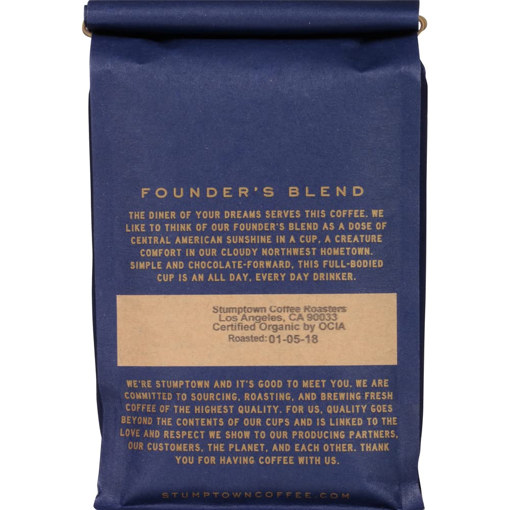 Side-by-side espresso and pour-over made with Stumptown Founder's Blend to show versatility