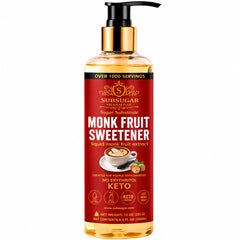 SUBSUGAR front label showing product identity and volume for quick recognition