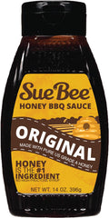 Sue Bee front packaging showing bottle and label benefit clear brand recognition