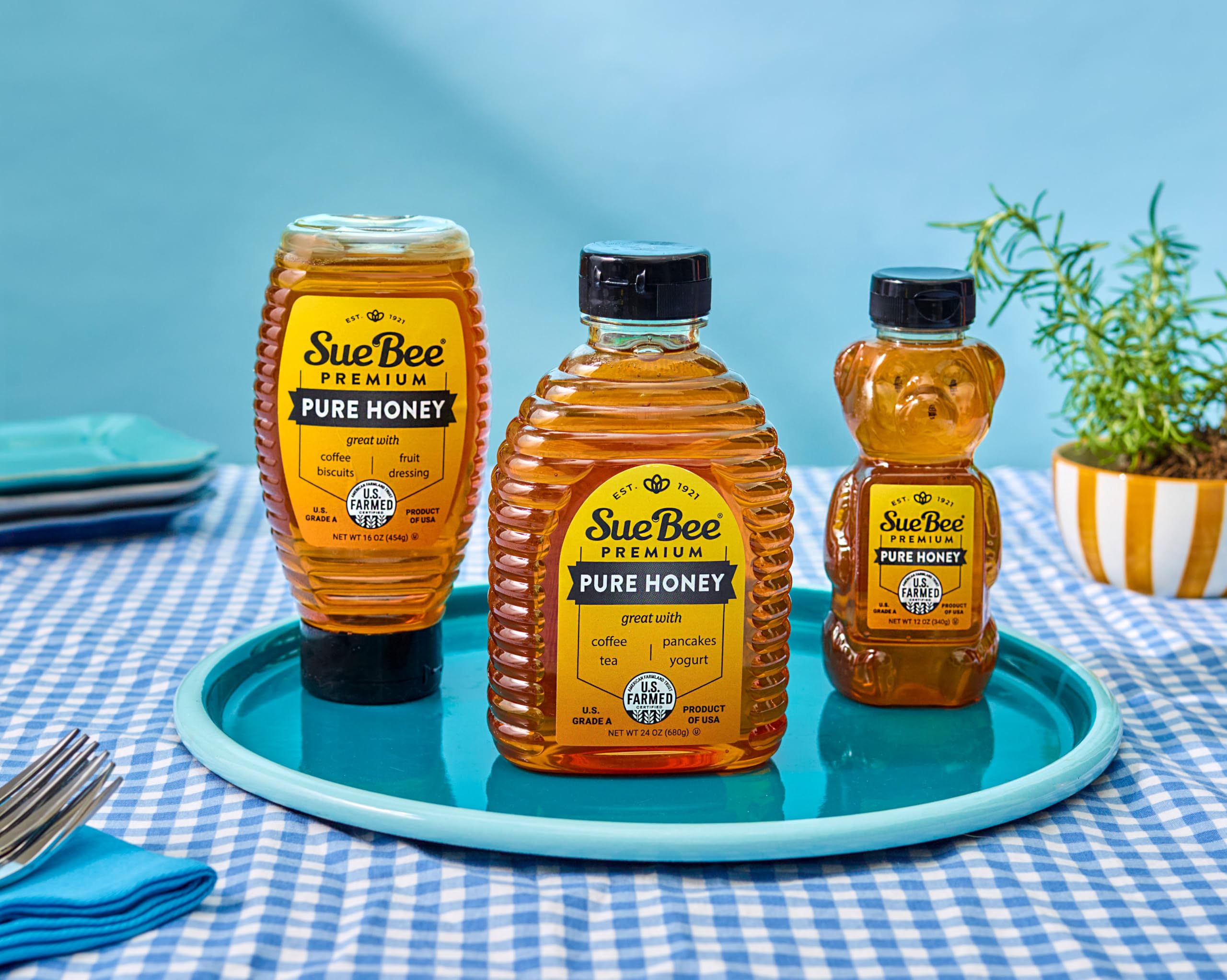 Sue Bee honey used in baking to illustrate versatility in recipes