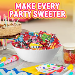 SUGADELIC close-up of candy textures showing chewy and hard variety benefit