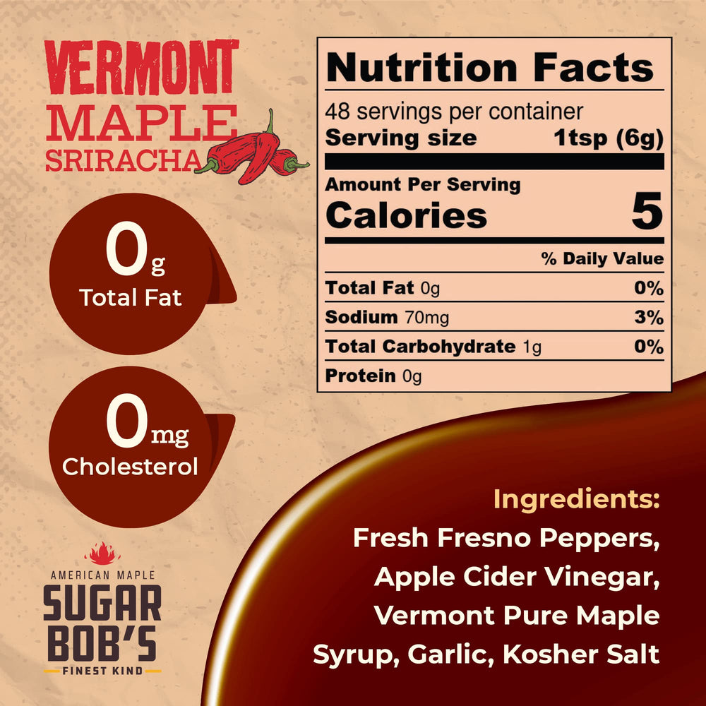 Sugar Bob's marinade-coated chicken with maple sriracha adding caramelized glaze benefit